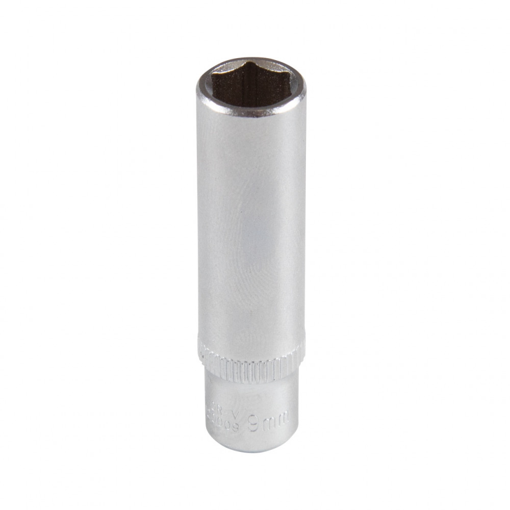Головка торцевая глубокая шестигранная 1/4", 9 мм AFFIX AF00120009