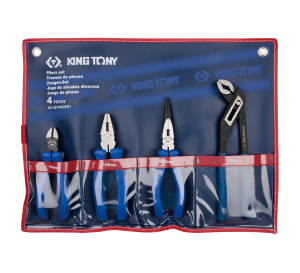 Набор пассатижей и бокорезов, 4 предмета KING TONY 42104GP01