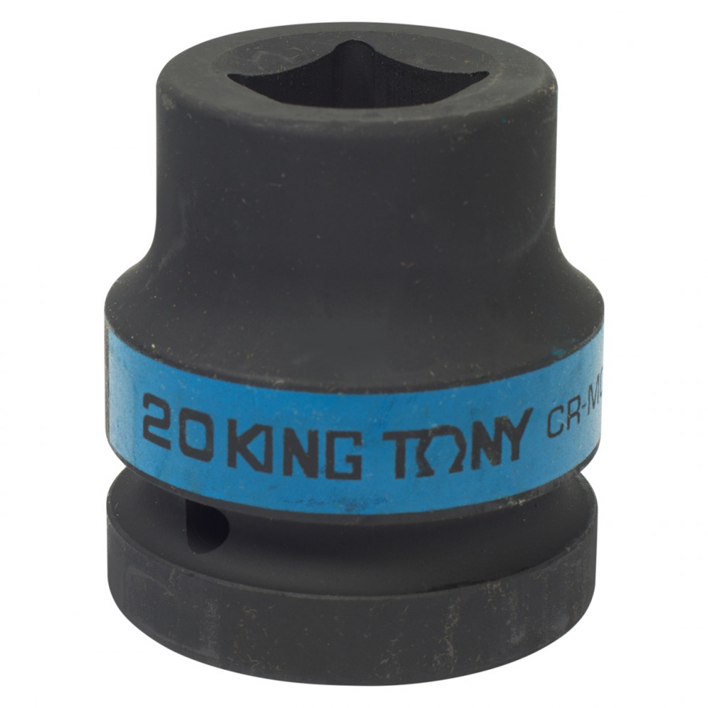 Головка торцевая ударная четырехгранная 1", 20 мм, футорочная KING TONY 851420M
