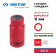 Головка торцевая диэлектрическая шестигранная 3/8", 11 мм KING TONY 3335VE11M