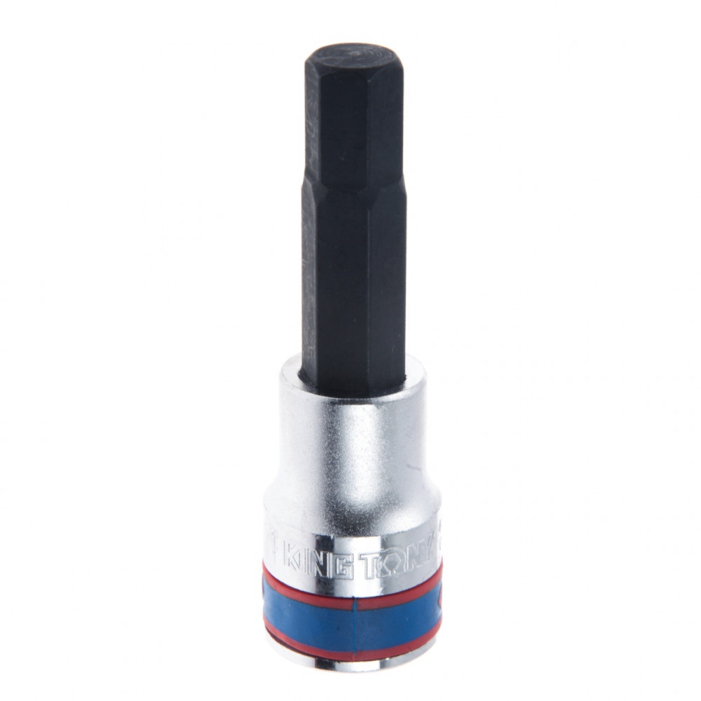 Насадка (бита) торцевая 1/2", Hex, 11 мм, L = 80 мм KING TONY 403511