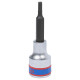 Насадка (бита) торцевая 1/2", Hex, 4 мм, L = 80 мм KING TONY 403504