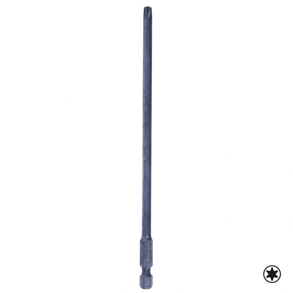Вставка (бита) торцевая 1/4", Torx, Т25, 150 мм, для шуруповерта KING TONY 711525T