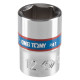 Головка торцевая стандартная шестигранная 1/4", 12 мм KING TONY 233512M