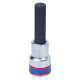 Насадка (бита) торцевая 1/2", Hex, 12 мм, L = 80 мм KING TONY 403512
