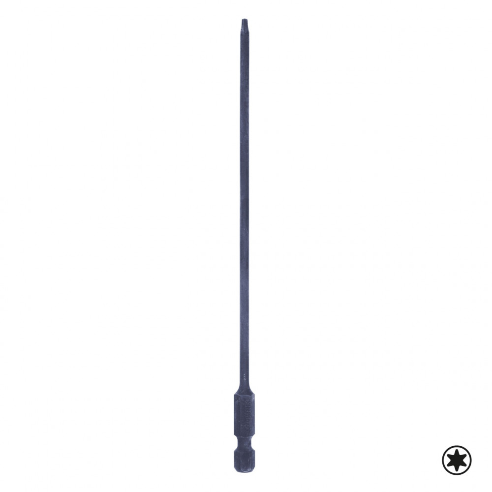 Вставка (бита) торцевая 1/4", Torx, Т8, 150 мм, для шуруповерта KING TONY 711508T