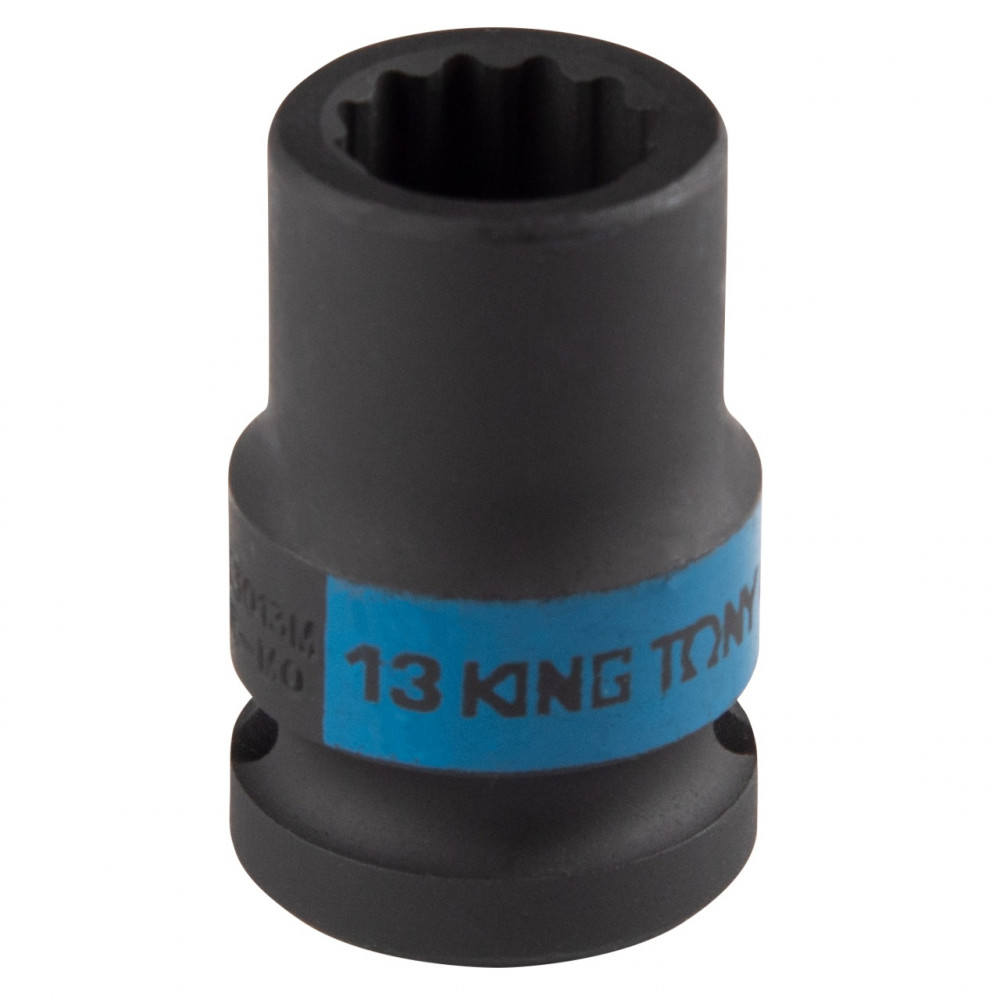 Головка торцевая ударная двенадцатигранная 1/2", 13 мм KING TONY 453013M