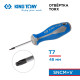 Отвертка Torx Т7, L = 48 мм KING TONY 14230702