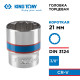 Головка торцевая стандартная двенадцатигранная 3/8", 21 мм KING TONY 333021M