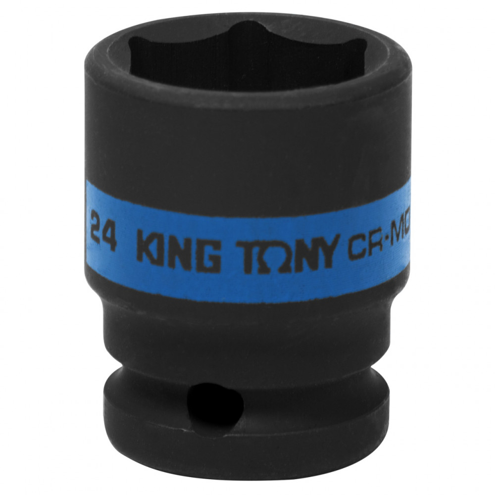Головка торцевая ударная шестигранная 1/2", 24 мм KING TONY 453524M