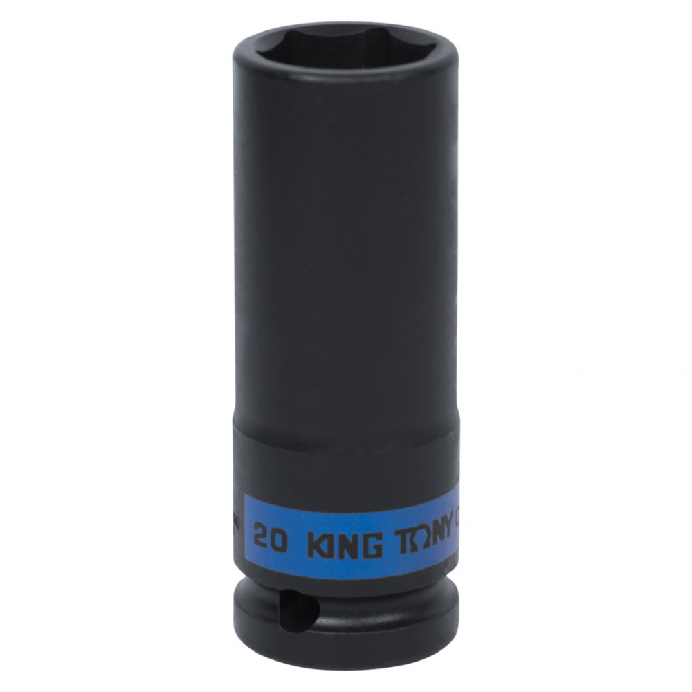 Головка торцевая ударная глубокая шестигранная 1/2", 20 мм KING TONY 443520M