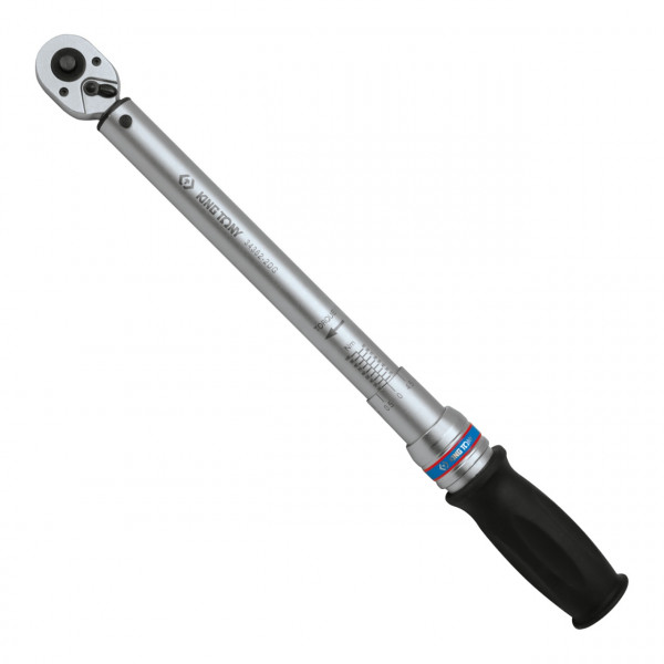 Динамометрический ключ 3/8", 20-100 Нм, "EXACT", для левой и правой резьбы, футляр KING TONY 34362-2DG