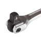 Вороток 1/2", 375 мм, с шарниром KING TONY 4453-15F