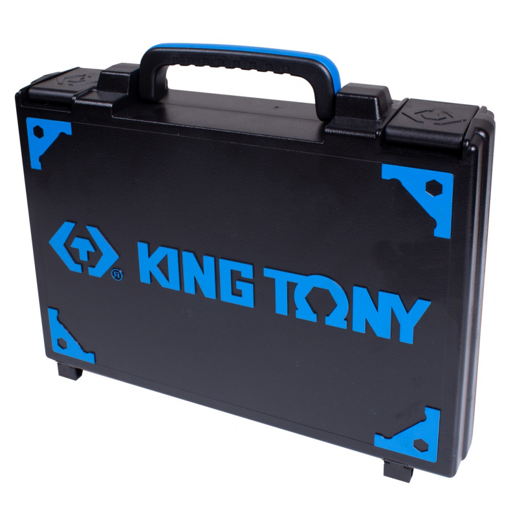 Набор для извлечения поврежденного крепежа 5-14 мм, 25 предметов KING TONY 11225SQE