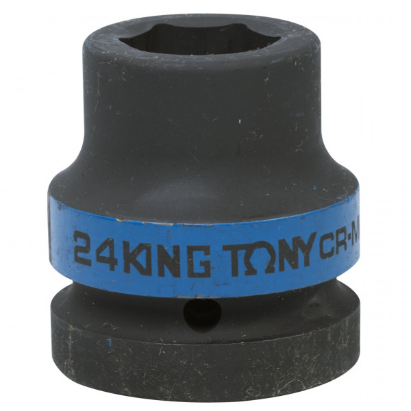 Головка торцевая ударная шестигранная 1", 24 мм KING TONY 853524M