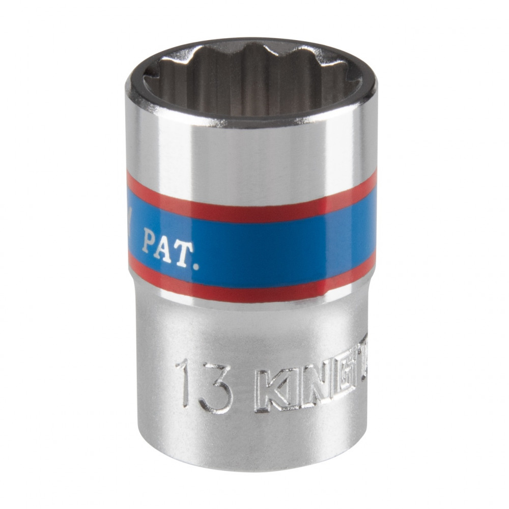 Головка торцевая стандартная двенадцатигранная 3/8", 13 мм KING TONY 333013M