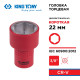Головка торцевая диэлектрическая шестигранная 3/8", 22 мм KING TONY 3335VE22M