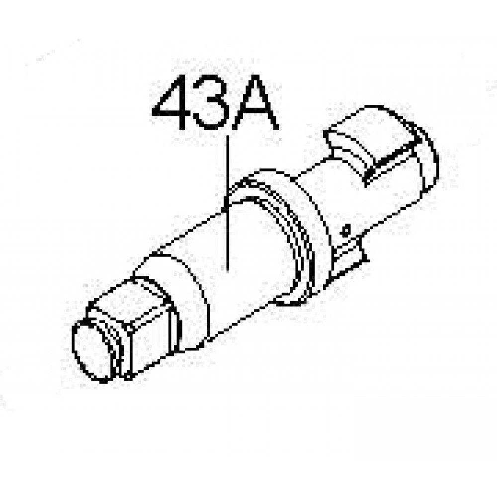 Ремкомплект для гайковерта 33611-055, ось короткая KING TONY 33611-A43A