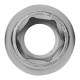 Головка торцевая глубокая шестигранная 3/8", 13 мм KING TONY 323513M