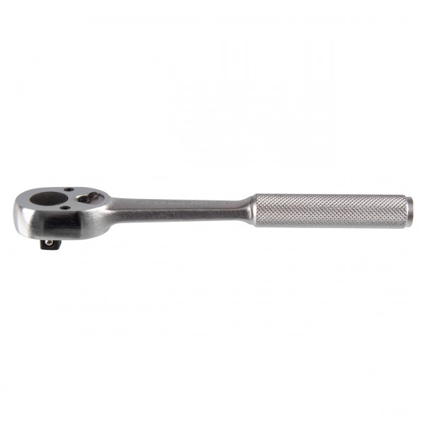Трещотка 3/8", 200 мм, 32 зубца, флажковая, фиксатор KING TONY 3779-08F