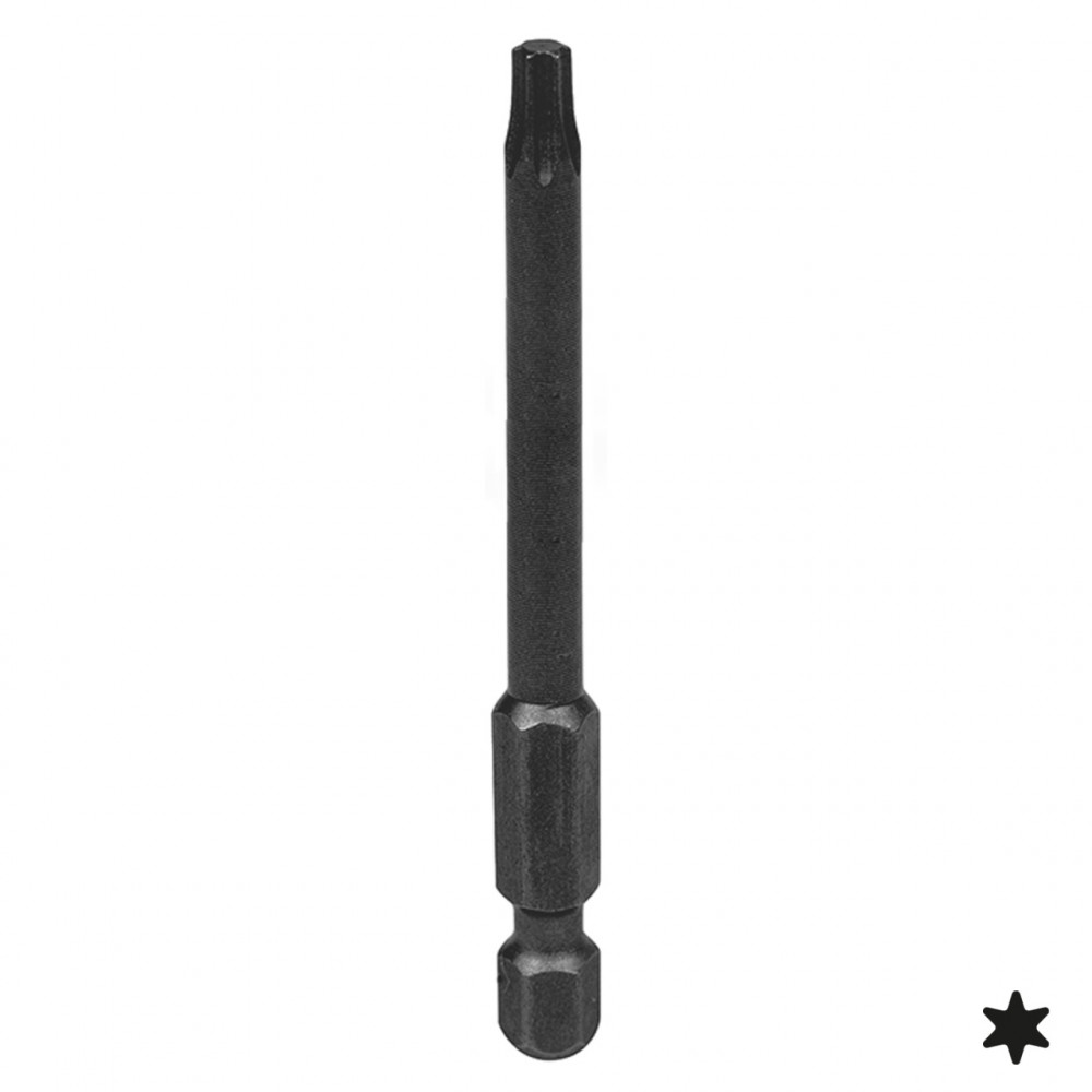 Вставка (бита) торцевая 1/4", Torx, Т9, 70 мм, для шуруповерта KING TONY 717009T
