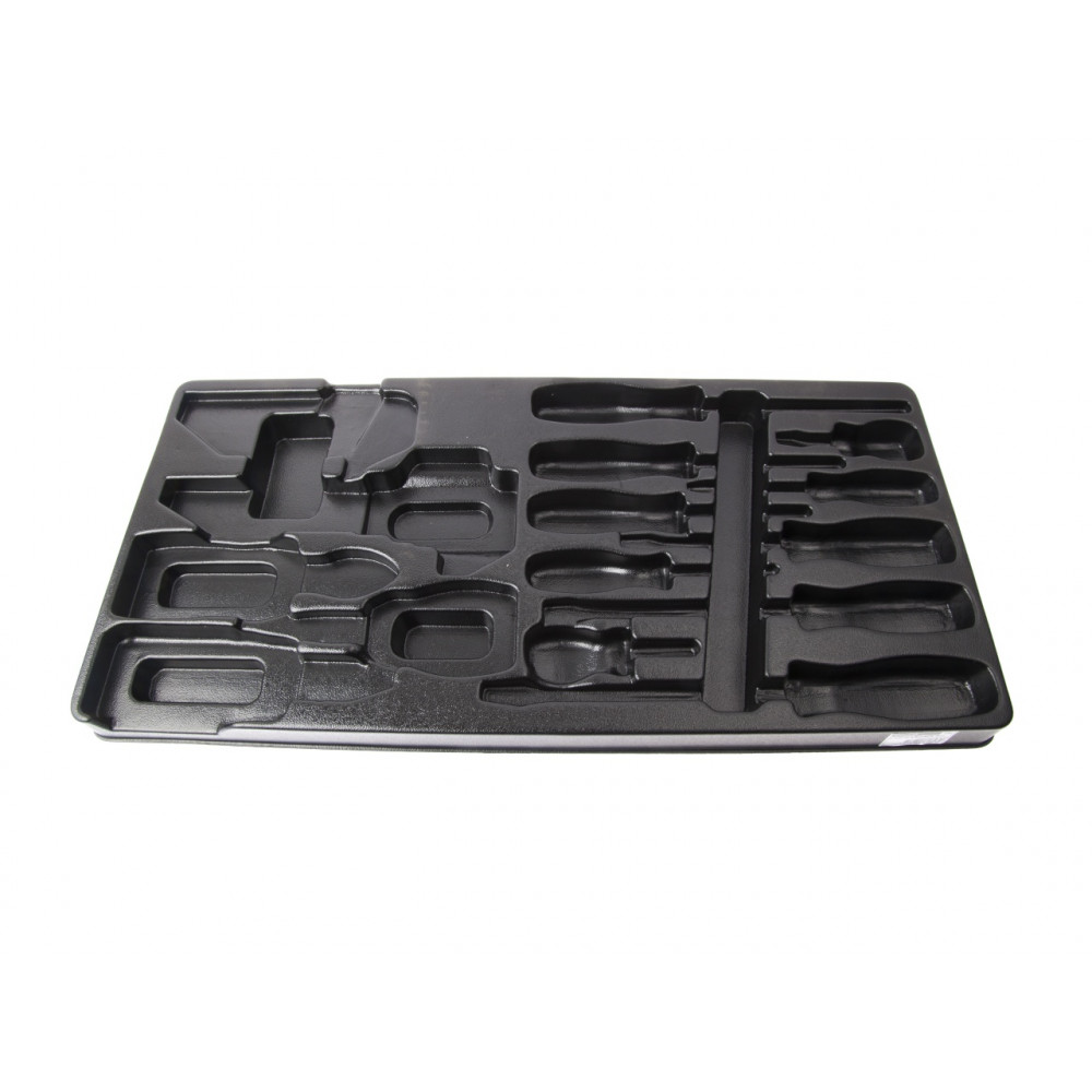 Ложемент для набора отверток 9-90129CR, PVC KING TONY 84702420B