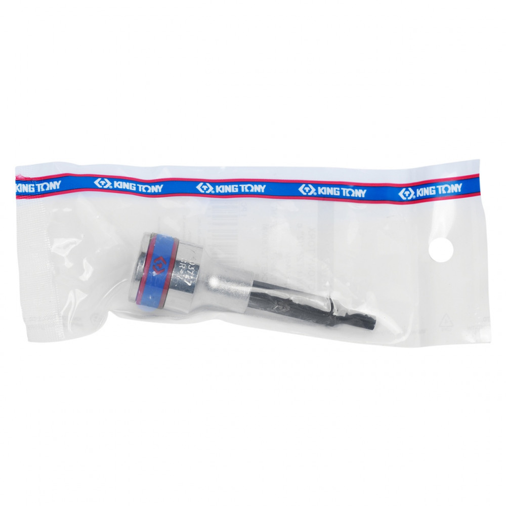 Насадка (бита) торцевая 1/2", Torx, T27, L = 80 мм, с отверстием KING TONY 403727
