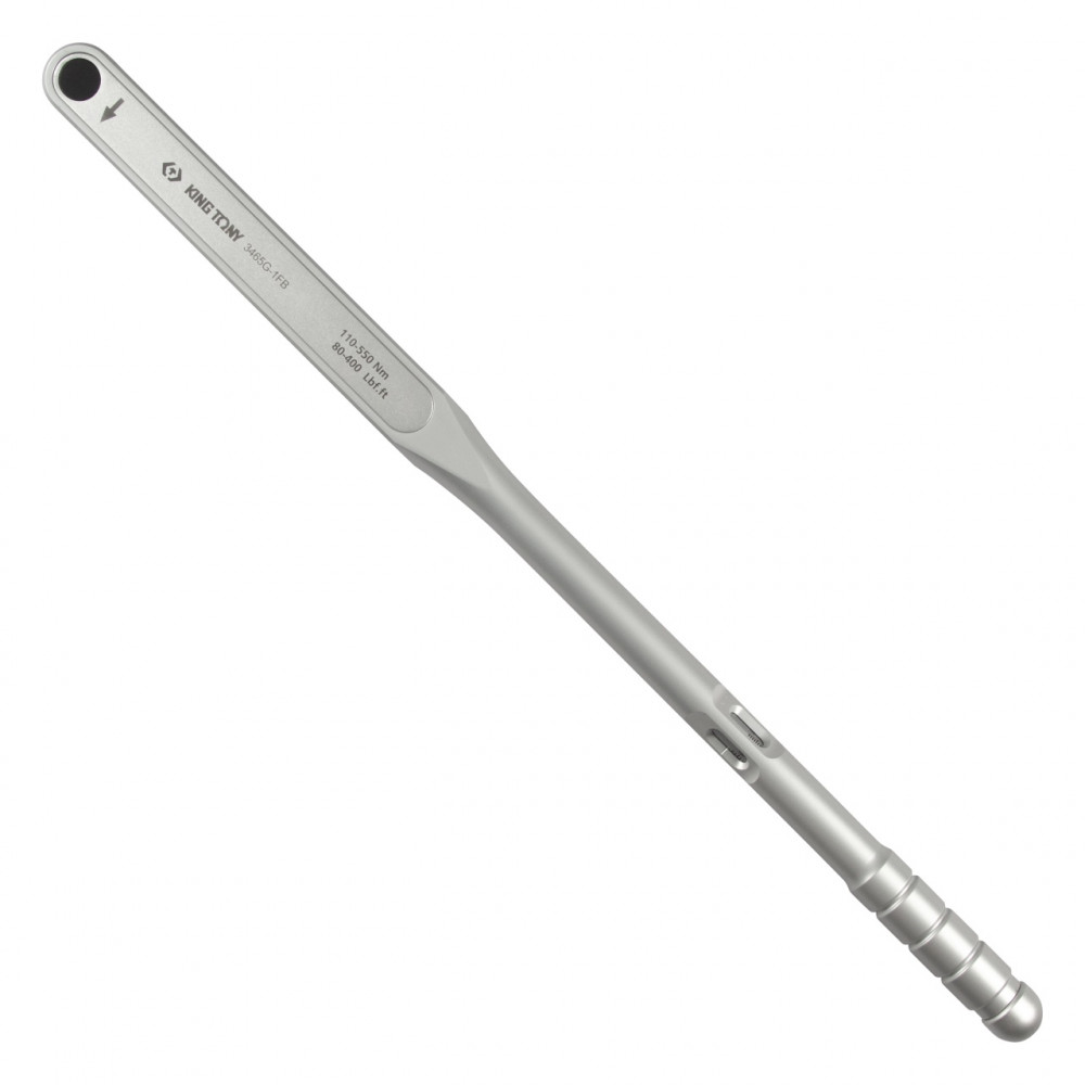 Динамометрический ключ 3/4", 110-550 Нм, "ALUMINIUM", футляр KING TONY 3465G-1FB