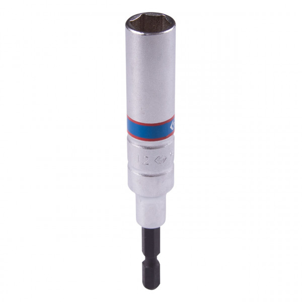 Головка для шуруповерта шестигранная 1/4", 12 мм, L = 110 мм KING TONY 76C1112M