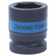 Головка торцевая ударная шестигранная 1", 36 мм KING TONY 853536M