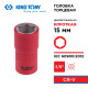 Головка торцевая диэлектрическая шестигранная 3/8", 15 мм KING TONY 3335VE15M