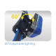 Фонарь светодиодный, налобный, 1 Led COB, 3,7 В KING TONY 9TA52A