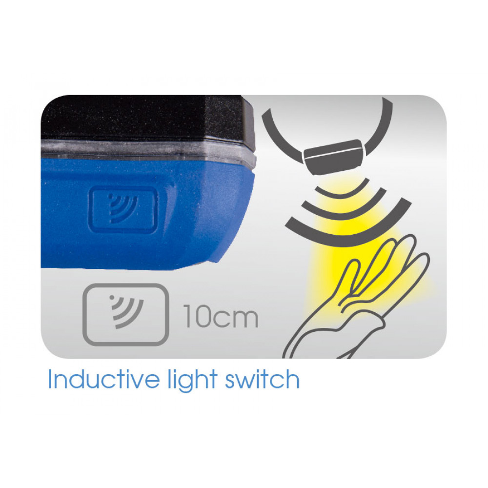 Фонарь светодиодный, налобный, 1 Led COB, 3,7 В KING TONY 9TA52A