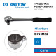 Трещотка 1/2", 250 мм, 45 зубцов, дисковый механизм KING TONY 4725-10GR