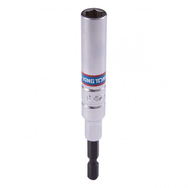 Головка для шуруповерта шестигранная 1/4", 9 мм, L = 110 мм KING TONY 76C1109M