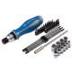 Набор вставок (бит) 1/4", PH, PZ, Hex, Torx, Slotted, 39 предметов KING TONY 2539MRV04