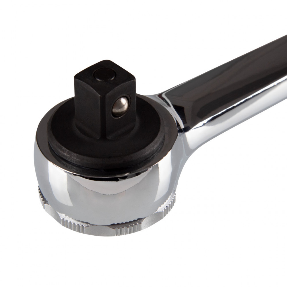 Трещотка 1/2", 262 мм, 72 зубца, дисковый механизм, с кнопкой KING TONY 4756-10G