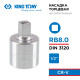 Насадка торцевая 1/2", 8 мм, четырехгранная KING TONY 401408M