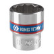 Головка торцевая стандартная двенадцатигранная 3/8", 18 мм KING TONY 333018M