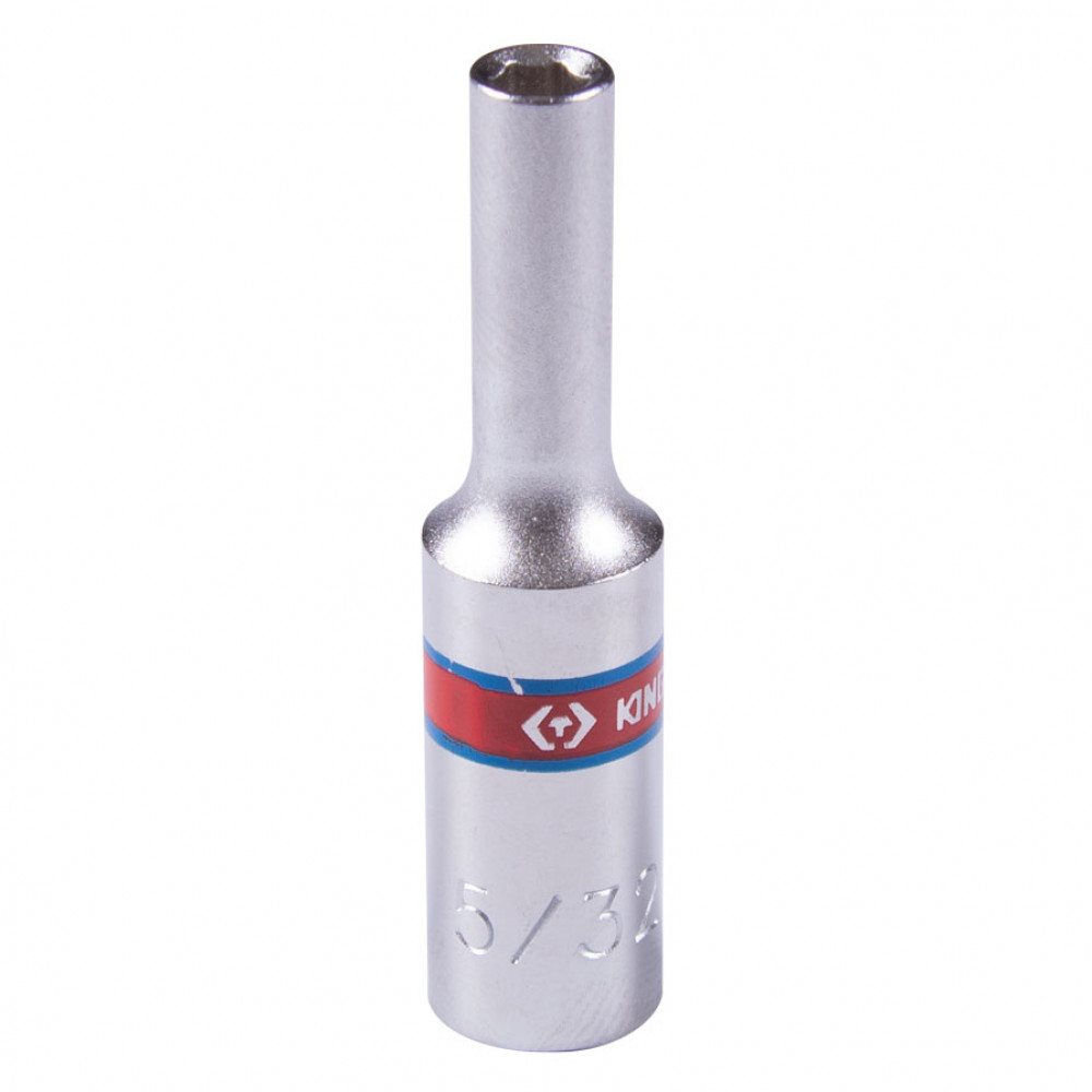 Головка торцевая глубокая шестигранная 1/4", 5/32", дюймовая KING TONY 223505S