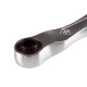 Трещотка 1/4", 88 мм, 60 зубцов, флажковая, для вставок (бит) KING TONY 276B-0225