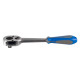 Трещотка 3/8", 200 мм, 32 зубца, флажковая, фиксатор KING TONY 3779-08G