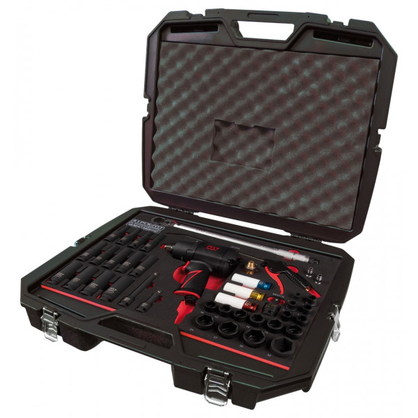 Набор пневмоинструмента 1/2" с принадлежностями, кейс, 41 предмет MIGHTY SEVEN NC-4255QC