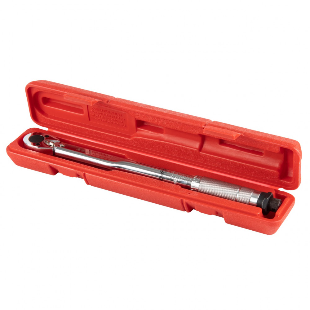 Ключ динамометрический 3/8", 7-105 Нм, в пластиковом кейсе МАСТАК 012-30105C