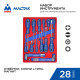 Набор отверток, шестигранников и Torx, ложемент, 28 предметов МАСТАК 5-40627