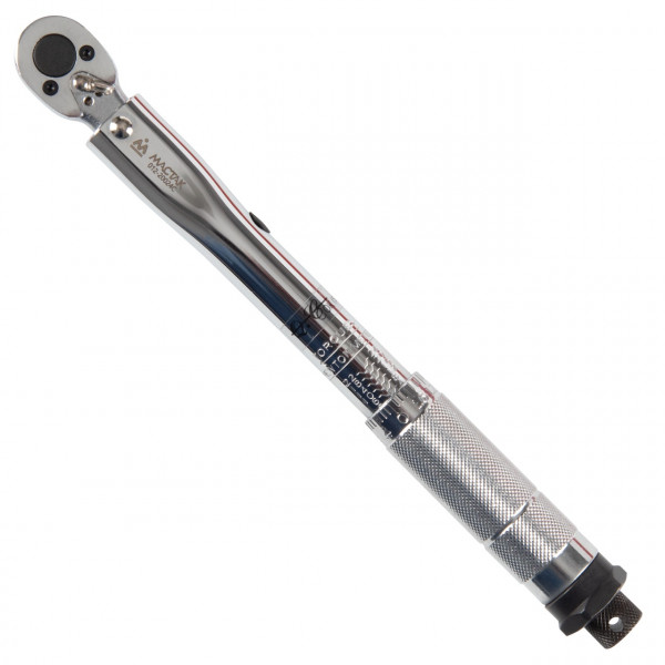 Ключ динамометрический 1/4", 2-24 Нм, в пластиковом кейсе МАСТАК 012-20024C