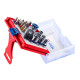 Набор вставок (бит) 1/4", PH, PZ, Hex, Torx, Slotted, 20 предметов МАСТАК 058-10020C