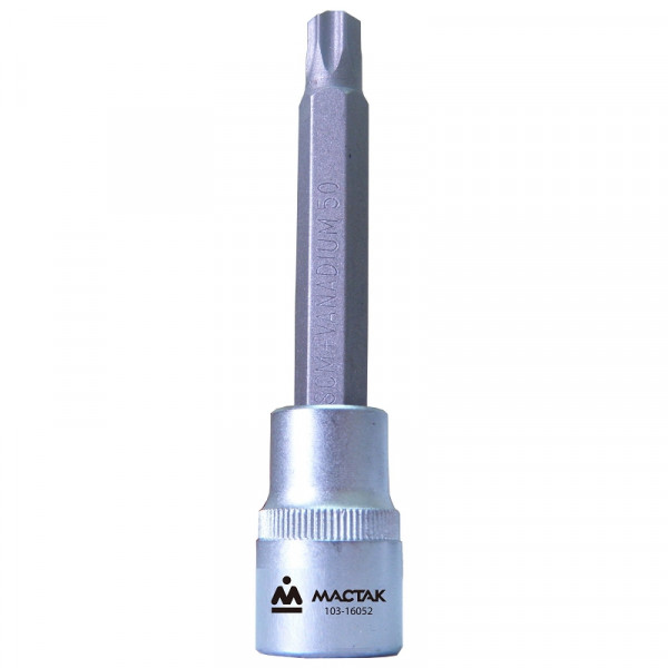 Насадка (бита) торцевая 1/2", TORX, T52, L = 140 мм, для ГБЦ VAG МАСТАК 103-16052