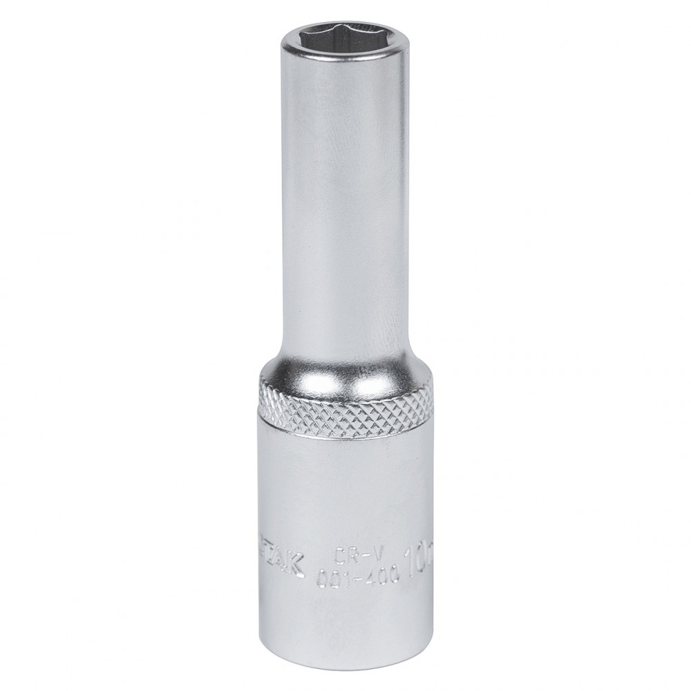 Головка торцевая глубокая шестигранная 1/2", 10 мм МАСТАК 001-40010