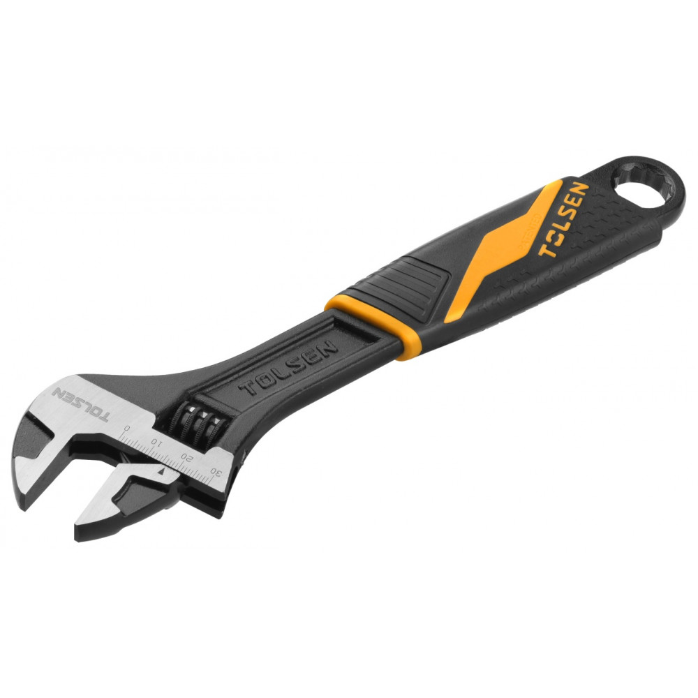 Ключ разводной "GRIPro", 250 х 30 мм, эргономичная ручка TOLSEN TT15310
